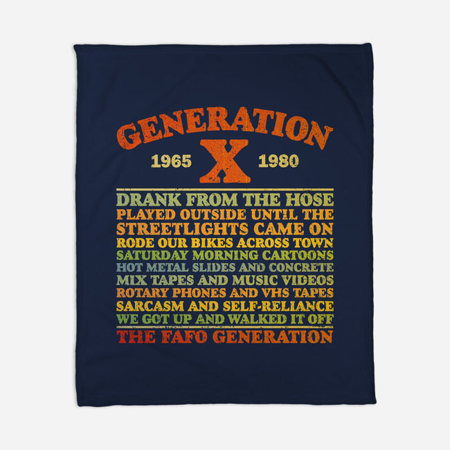 Gen X Summer Day-None-Fleece-Blanket-kg07