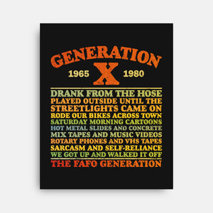 Gen X Summer Day-None-Stretched-Canvas-kg07