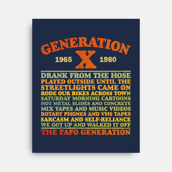 Gen X Summer Day-None-Stretched-Canvas-kg07