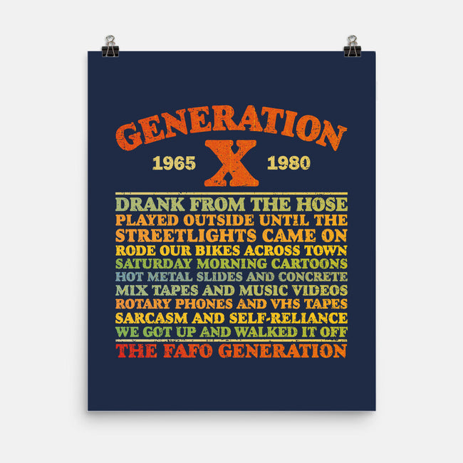 Gen X Summer Day-None-Matte-Poster-kg07