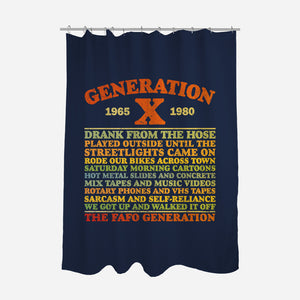 Gen X Summer Day-None-Polyester-Shower Curtain-kg07