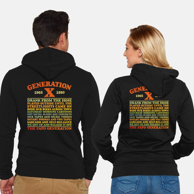 Gen X Summer Day-Unisex-Zip-Up-Sweatshirt-kg07