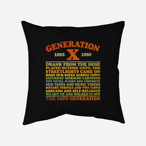 Gen X Summer Day-None-Removable Cover w Insert-Throw Pillow-kg07