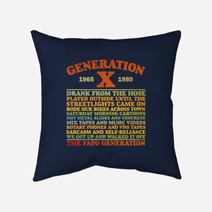Gen X Summer Day-None-Removable Cover w Insert-Throw Pillow-kg07