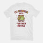 On Vacation Until Further Notice-Womens-Fitted-Tee-kg07