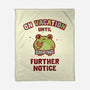 On Vacation Until Further Notice-None-Fleece-Blanket-kg07