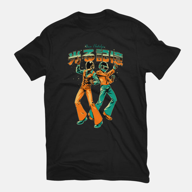 Disco Nostalgia-Womens-Fitted-Tee-Hafaell