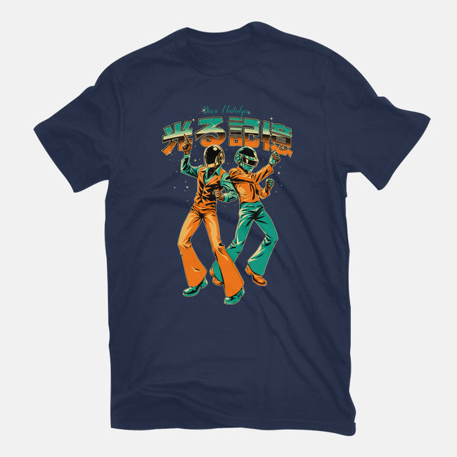 Disco Nostalgia-Womens-Fitted-Tee-Hafaell