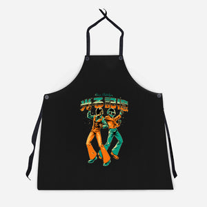 Disco Nostalgia-Unisex-Kitchen-Apron-Hafaell
