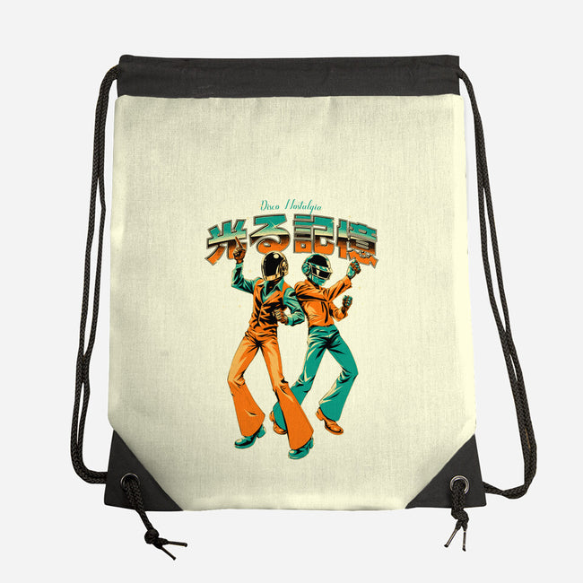 Disco Nostalgia-None-Drawstring-Bag-Hafaell