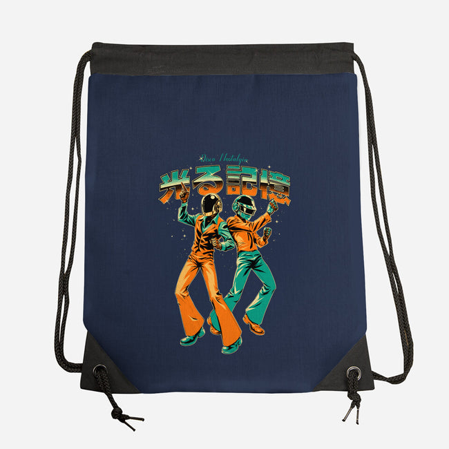 Disco Nostalgia-None-Drawstring-Bag-Hafaell