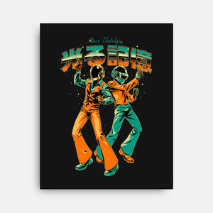 Disco Nostalgia-None-Stretched-Canvas-Hafaell