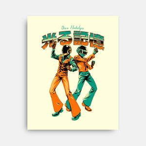 Disco Nostalgia-None-Stretched-Canvas-Hafaell