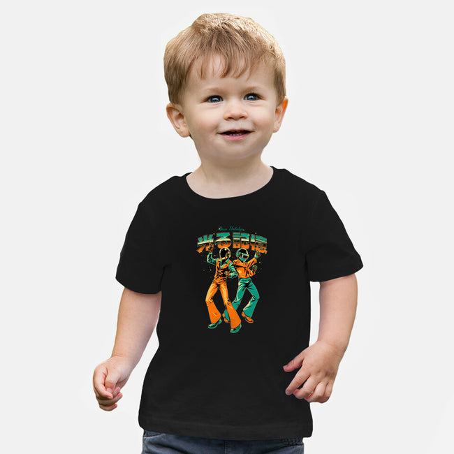 Disco Nostalgia-Baby-Basic-Tee-Hafaell