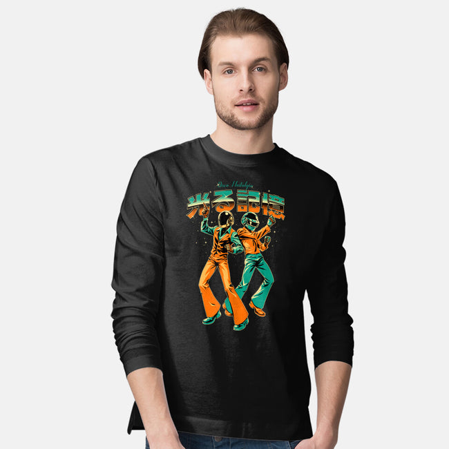 Disco Nostalgia-Mens-Long Sleeved-Tee-Hafaell