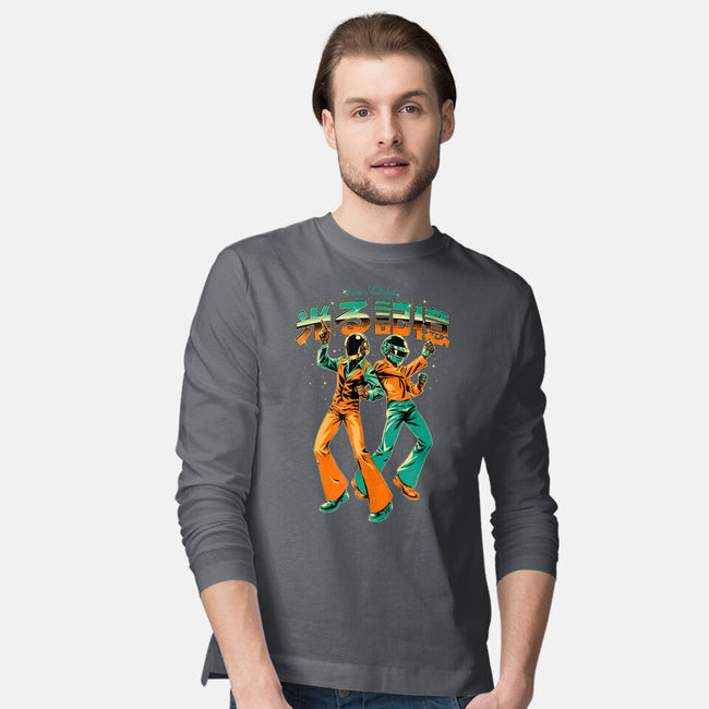 Disco Nostalgia-Mens-Long Sleeved-Tee-Hafaell