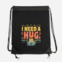 I Need A HUGe Coup Of Coffee-None-Drawstring-Bag-erion_designs