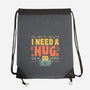 I Need A HUGe Coup Of Coffee-None-Drawstring-Bag-erion_designs