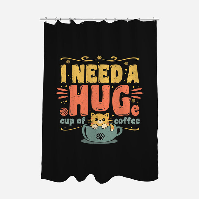 I Need A HUGe Coup Of Coffee-None-Polyester-Shower Curtain-erion_designs