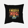 I Need A HUGe Coup Of Coffee-None-Removable Cover w Insert-Throw Pillow-erion_designs