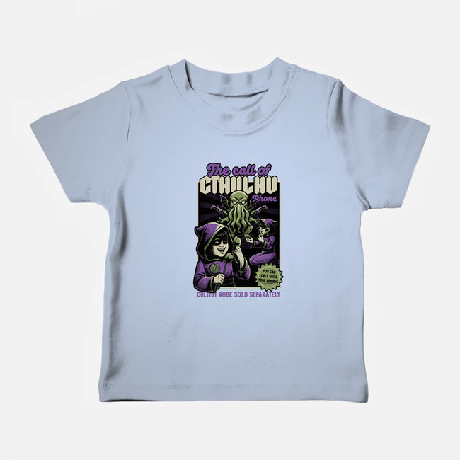 Cthulhu Phone Toy-Baby-Basic-Tee-Studio Mootant