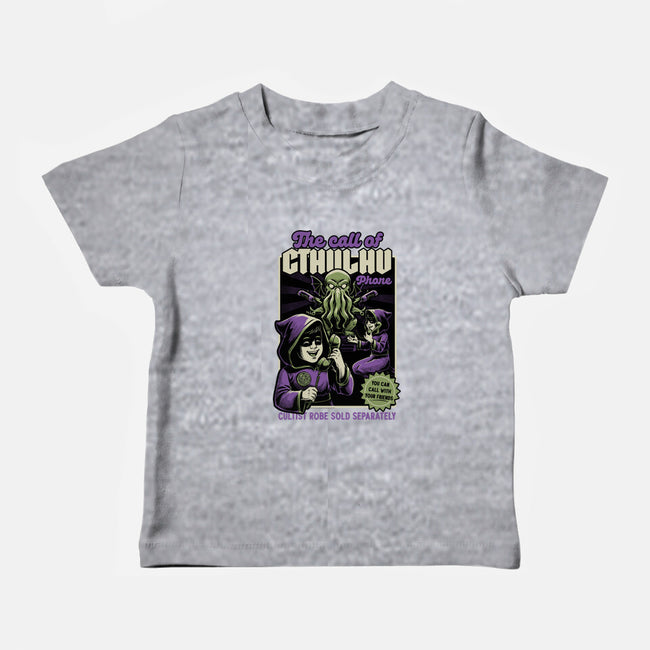 Cthulhu Phone Toy-Baby-Basic-Tee-Studio Mootant