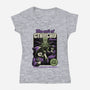 Cthulhu Phone Toy-Womens-V-Neck-Tee-Studio Mootant