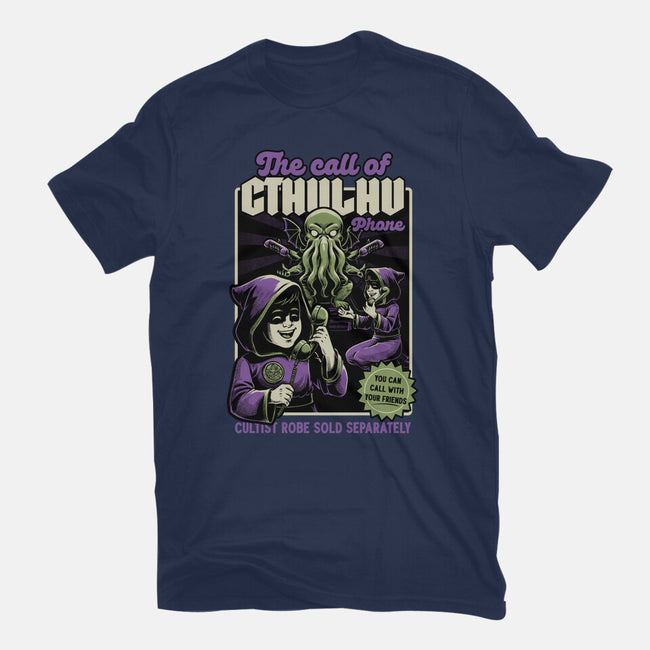 Cthulhu Phone Toy-Mens-Premium-Tee-Studio Mootant