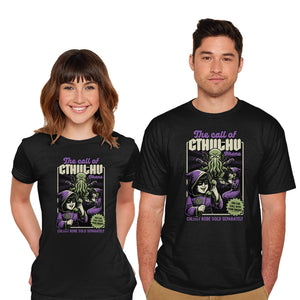 Cthulhu Phone Toy-Mens-Basic-Tee-Studio Mootant