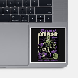 Cthulhu Phone Toy-None-Glossy-Sticker-Studio Mootant
