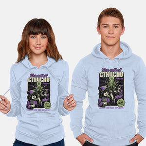 Cthulhu Phone Toy-Unisex-Pullover-Sweatshirt-Studio Mootant
