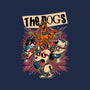 Cartoon Dog Band-None-Basic Tote-Bag-Studio Mootant