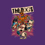Cartoon Dog Band-None-Stretched-Canvas-Studio Mootant