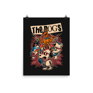 Cartoon Dog Band