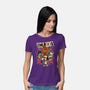 Cartoon Dog Band-Womens-Basic-Tee-Studio Mootant