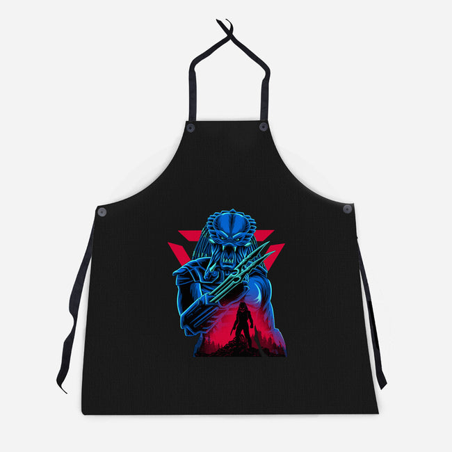 Jungle Hunter-Unisex-Kitchen-Apron-rmatix