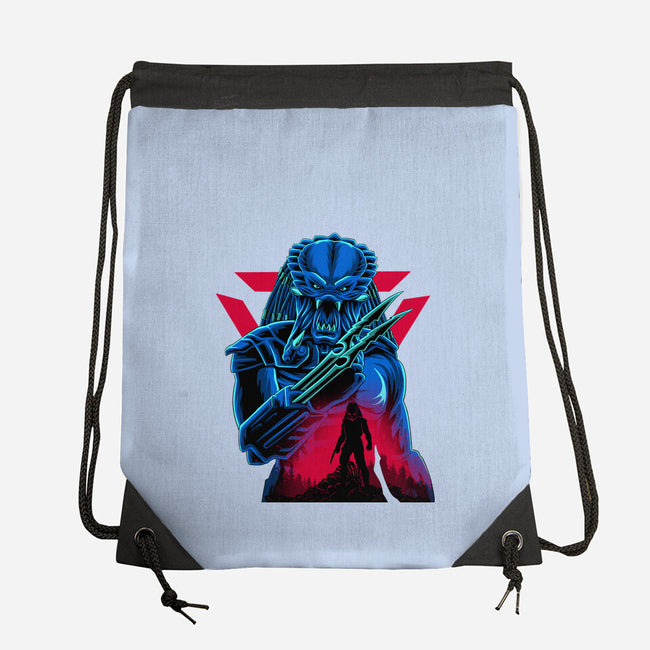 Jungle Hunter-None-Drawstring-Bag-rmatix