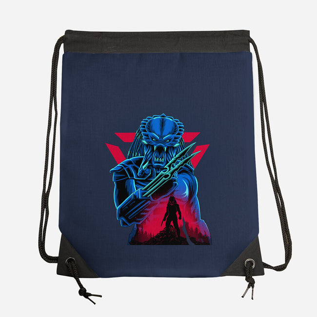 Jungle Hunter-None-Drawstring-Bag-rmatix
