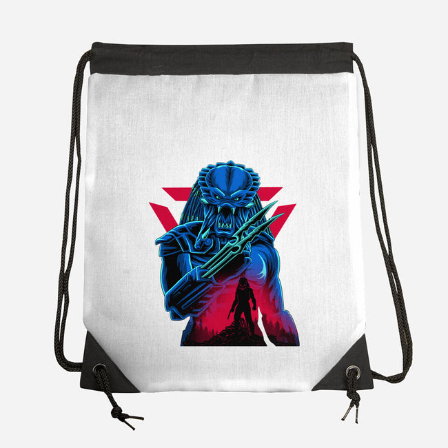 Jungle Hunter-None-Drawstring-Bag-rmatix