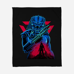 Jungle Hunter-None-Fleece-Blanket-rmatix