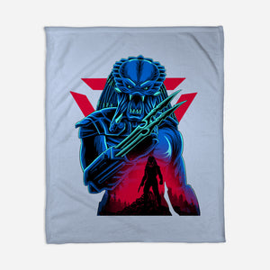 Jungle Hunter-None-Fleece-Blanket-rmatix