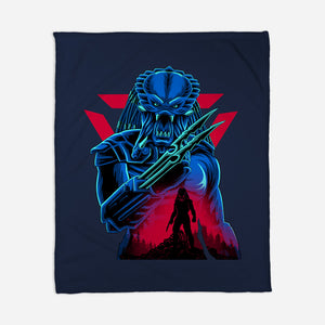 Jungle Hunter-None-Fleece-Blanket-rmatix