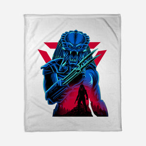 Jungle Hunter-None-Fleece-Blanket-rmatix