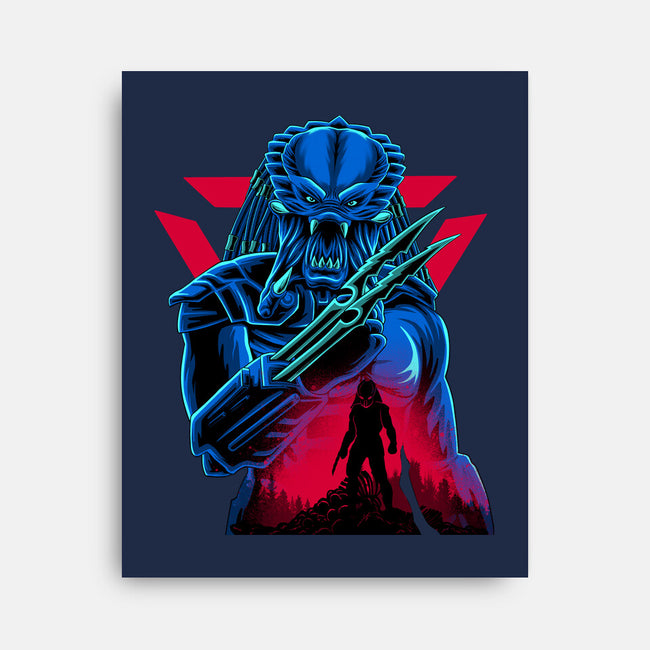 Jungle Hunter-None-Stretched-Canvas-rmatix
