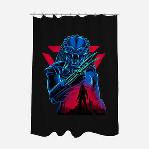 Jungle Hunter-None-Polyester-Shower Curtain-rmatix