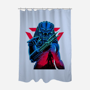 Jungle Hunter-None-Polyester-Shower Curtain-rmatix