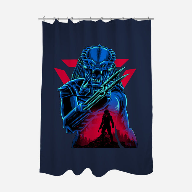 Jungle Hunter-None-Polyester-Shower Curtain-rmatix