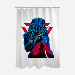 Jungle Hunter-None-Polyester-Shower Curtain-rmatix