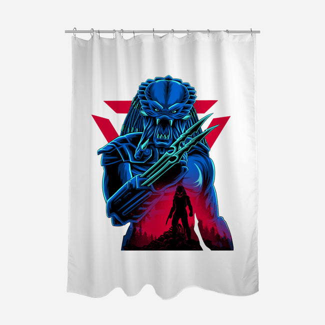 Jungle Hunter-None-Polyester-Shower Curtain-rmatix