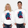 Jungle Hunter-Unisex-Crew Neck-Sweatshirt-rmatix
